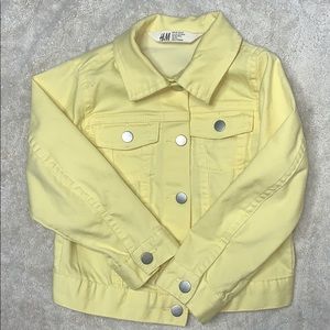 Yellow Denim Jacket